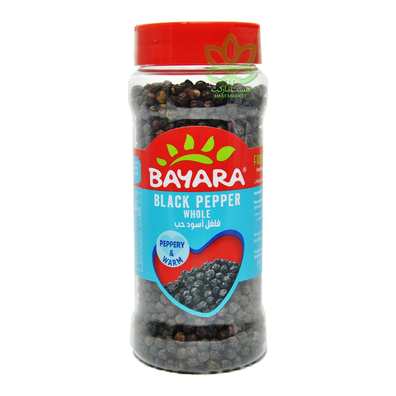 ادویه فلفل سیاه دان 170 گرم بایارا - bayara