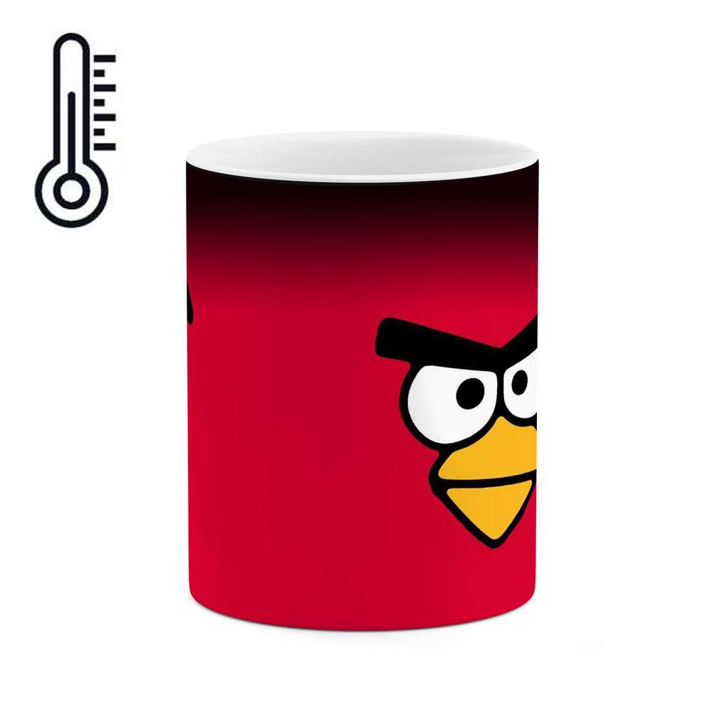 ماگ حرارتی طرح انیمیشن و بازی Angry birds  مدل mgph15114