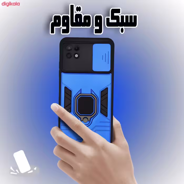 کاور آیرون من مدل BATMAN III مناسب برای گوشی موبایل سامسونگ Galaxy A22 4G همراه با قلم لمسی
