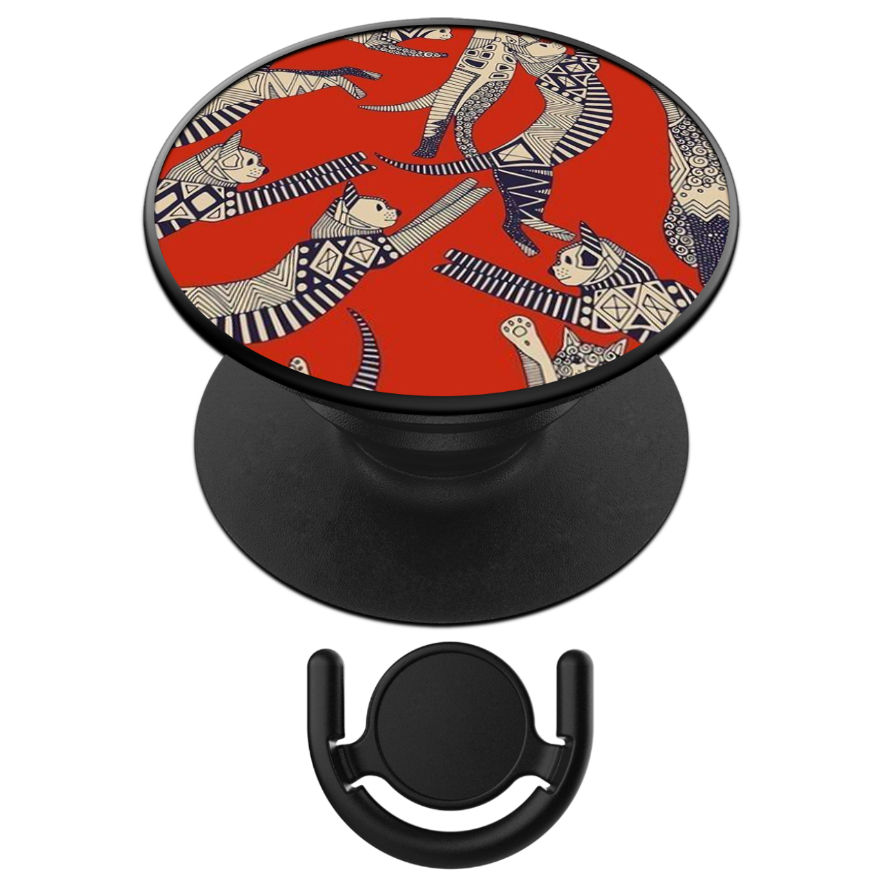 پایه نگهدارنده گوشی موبایل پاپ سوکت آکام مدل APSC002185 به همراه پاپ کلیپ