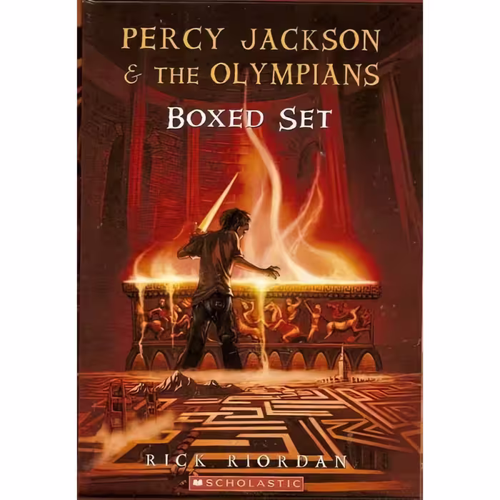 کتاب Percy Jackson &amp; the Olympians اثر جمعی از نویسندگان انتشارات Scholastic
