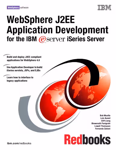 خرید و دانلود نسخه کامل کتاب Websphere J2ee Application Development for the IBM @ Server Iseries Server