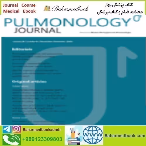 Pulmonology Volume 26 Issue 1 to 6 2020 TRUE PDF price 18€ - کتاب پزشکی بهار
