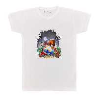 تی شرت بچگانه پرمانه طرح کراش کد pmt.2094