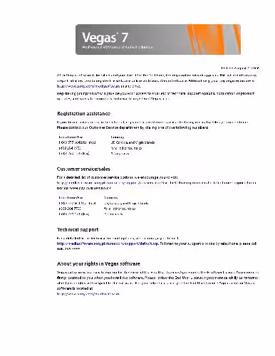 خرید و دانلود نسخه کامل کتاب Sony Vegas 7.0 &amp; Sony DVD Architect 4.0 Manuals