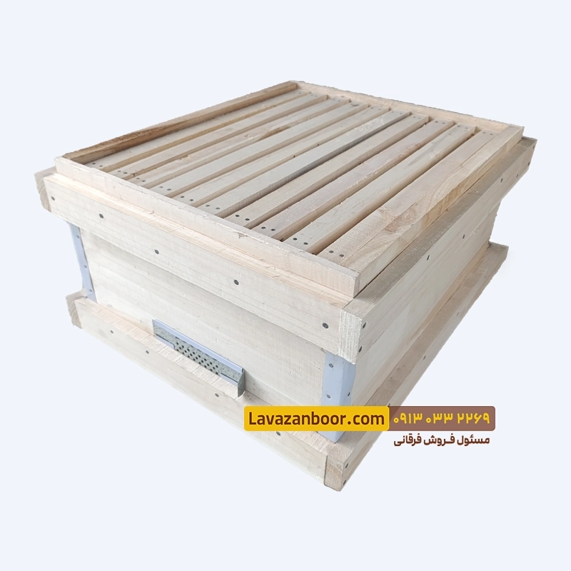 طبق کندو زنبور عسل 10 قاب (با قاب)