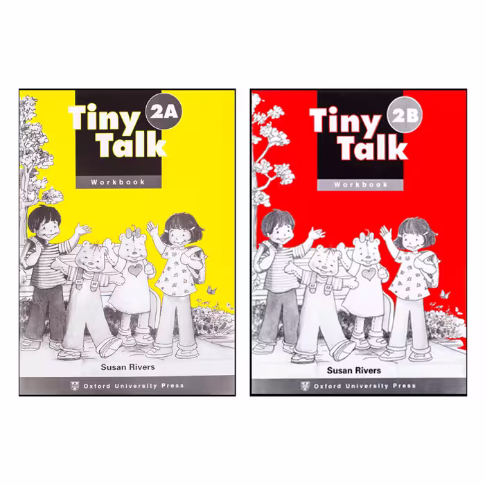 کتاب Tiny Talk 2 اثر Susan Rivers انتشارات هدف نوین 2 جلدی