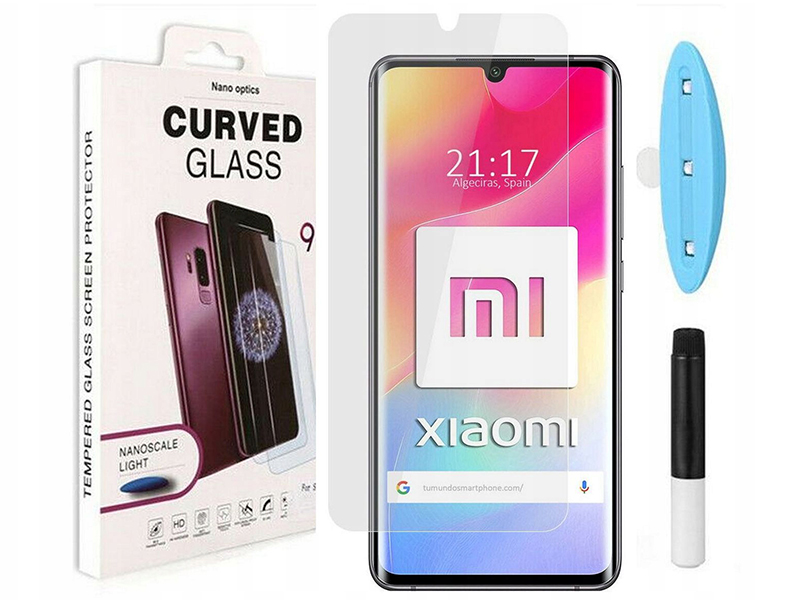 محافظ صفحه نمایش UV مناسب برای گوشی موبایل شیائومی Mi Note 10 lite
