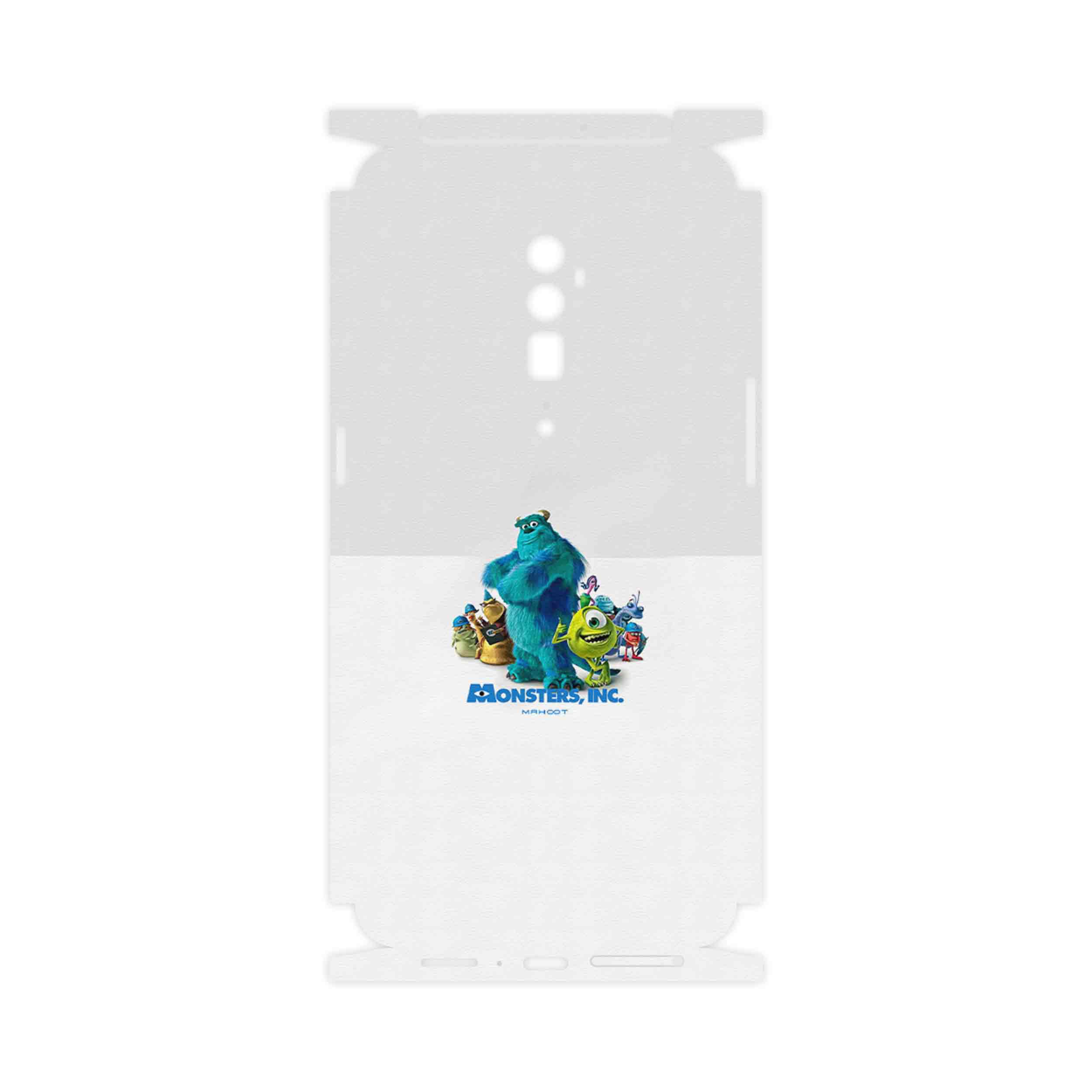 برچسب پوششی ماهوت مدل Monsters Inc-FullSkin مناسب برای گوشی موبایل اپو RENO 10X