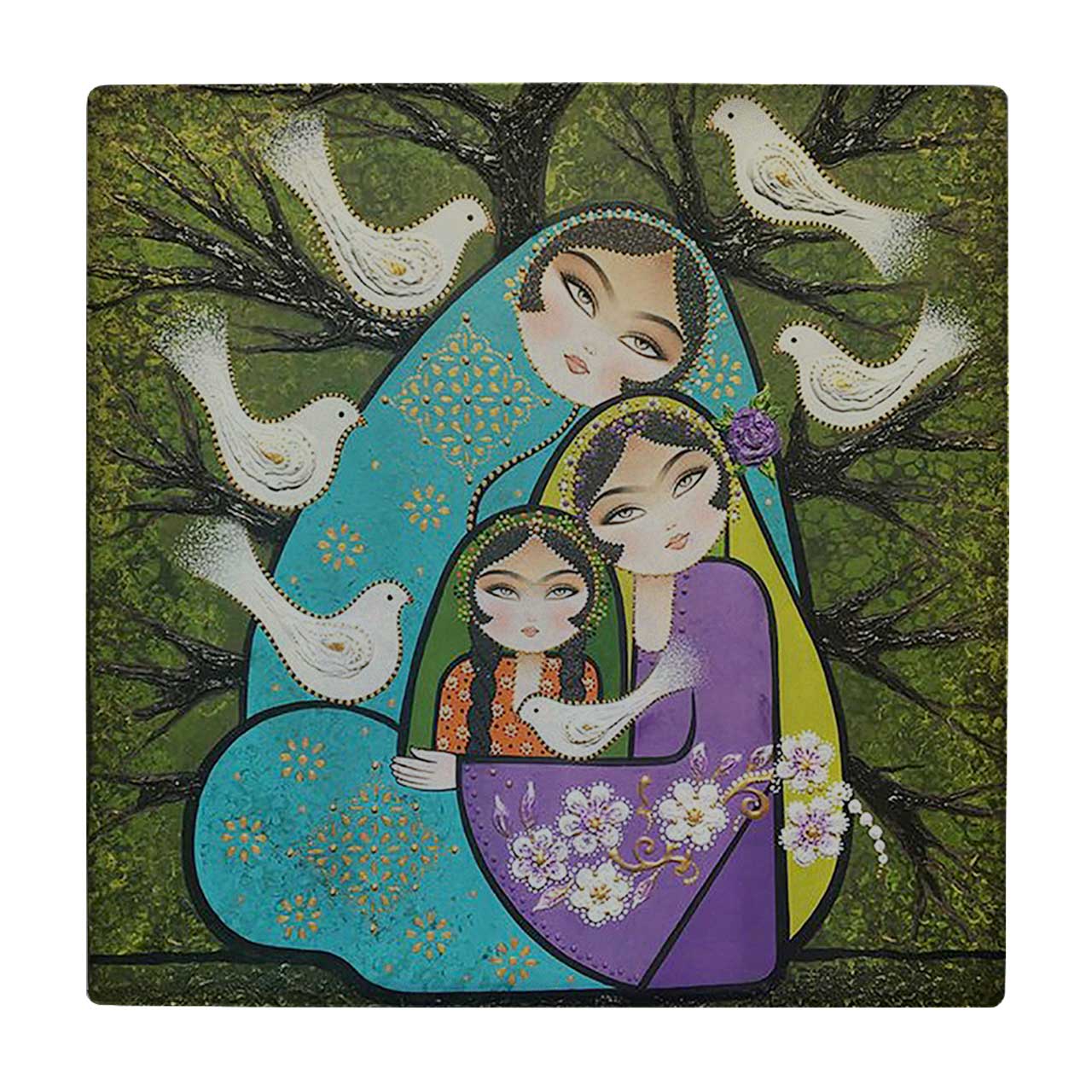 کاشی کارنیلا مدل لوحی کد klh1082