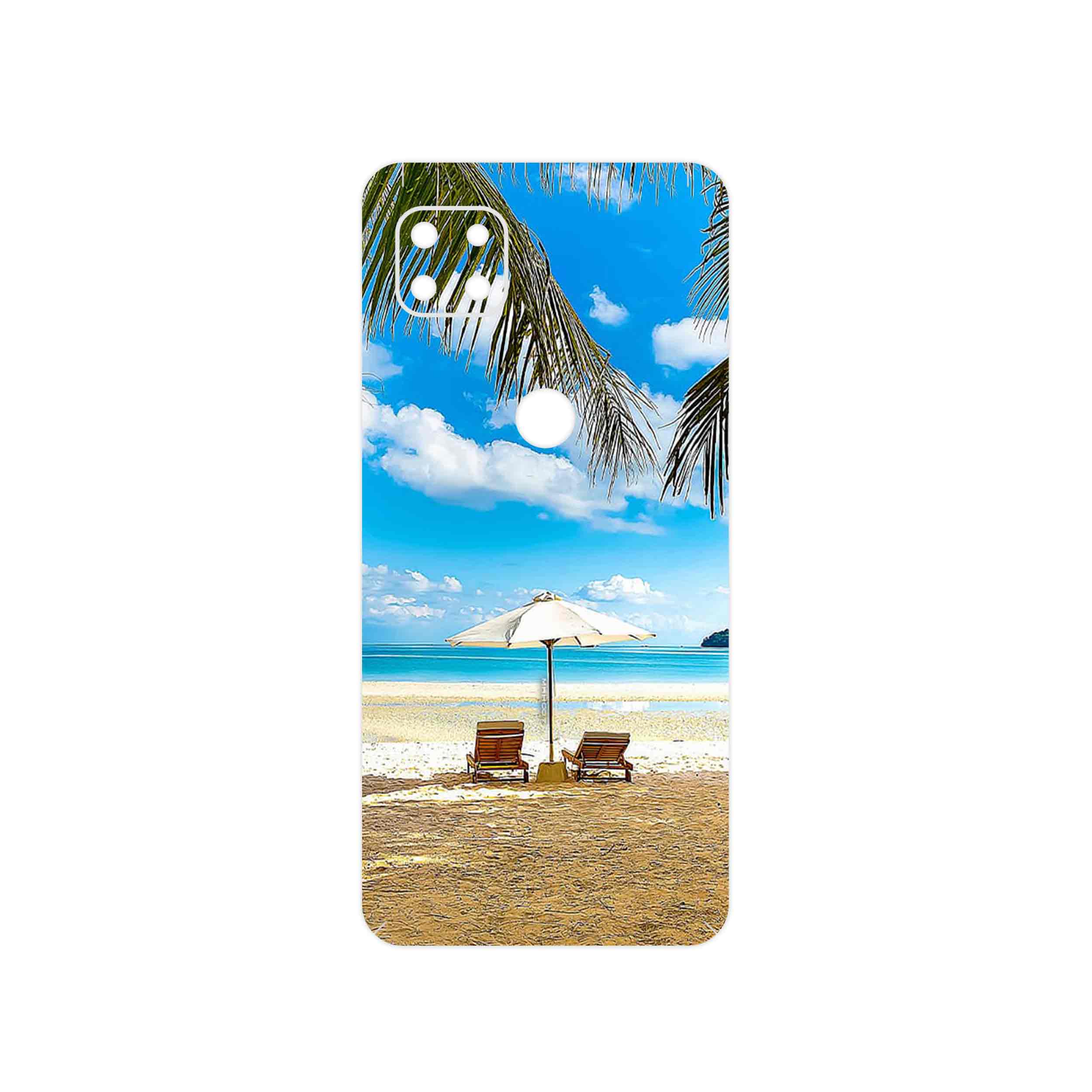 برچسب پوششی ماهوت مدل Beach مناسب برای گوشی موبایل موتورولا MOTO G 5G
