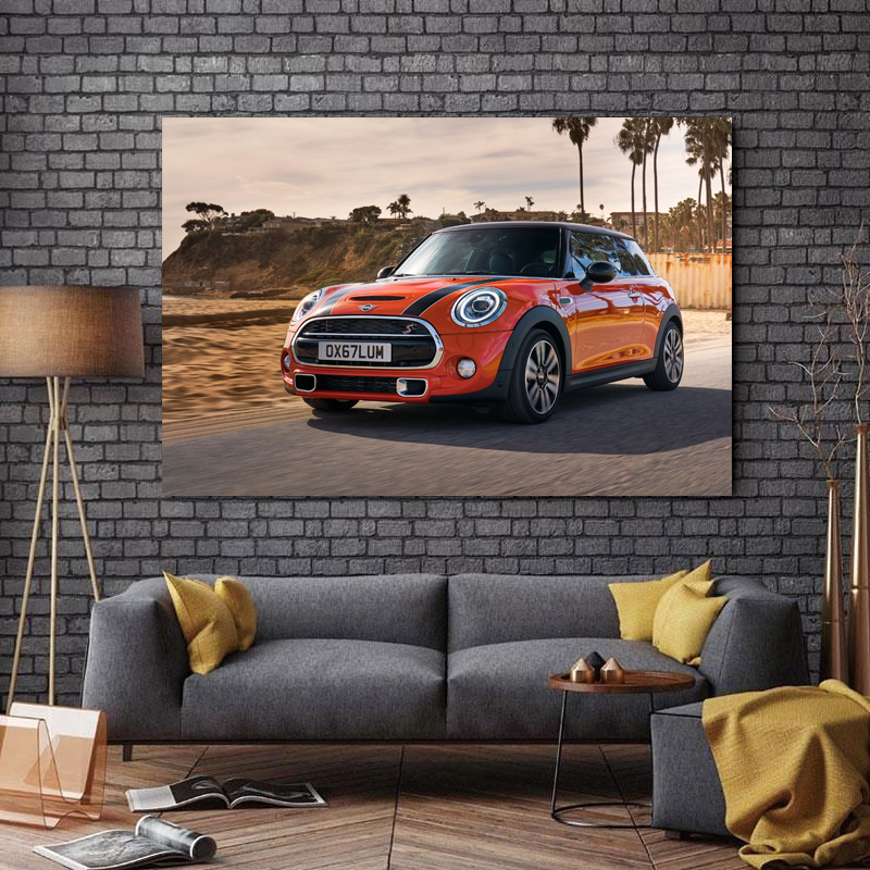 تابلو شاسی طرح ماشین مدل مینی کوپر کد 553