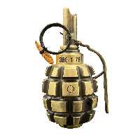 فندک مدل ژونگ لانگ طرح نارنجک کد DKD-797