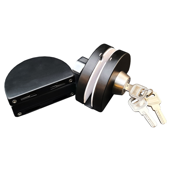 قفل درب شیشه ای مدل km01