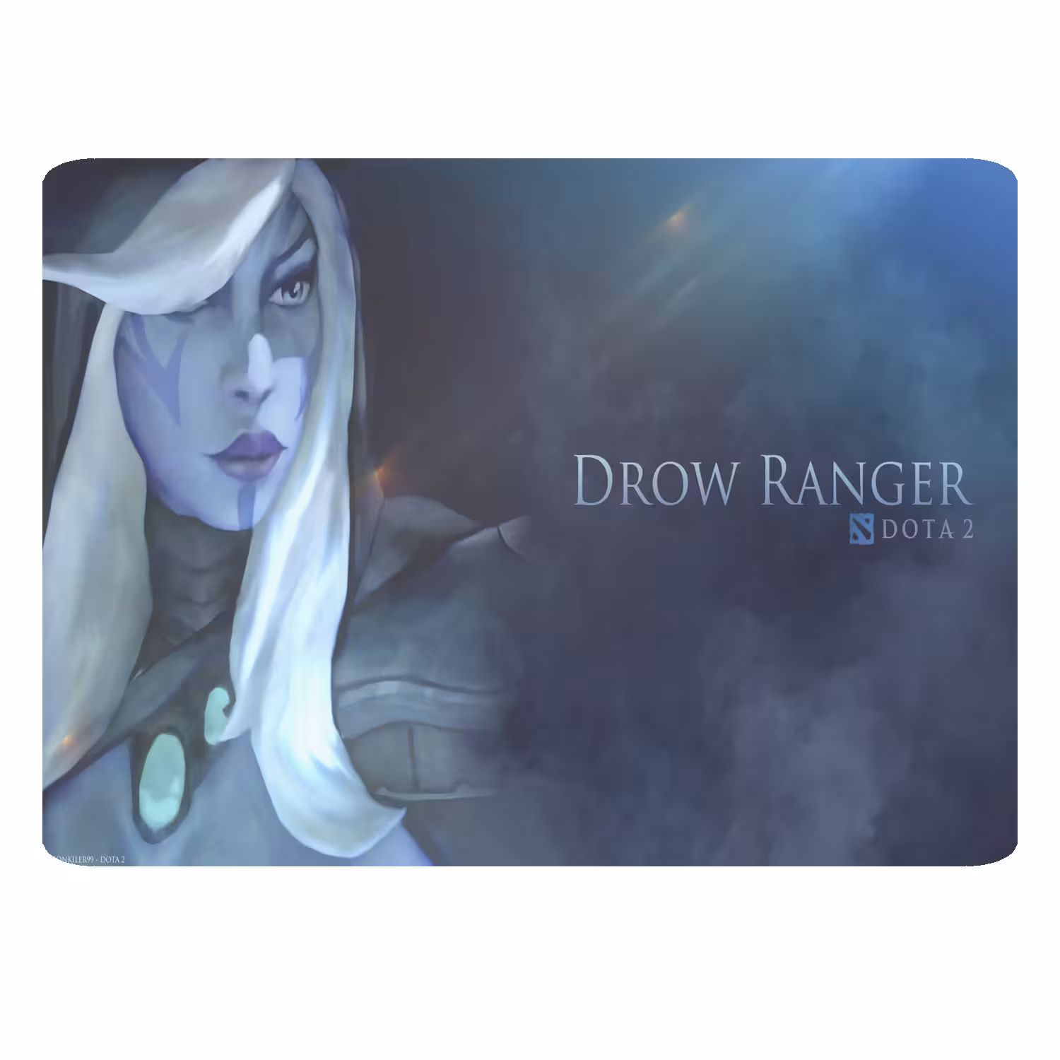 ماوس پد طرح DOTA2 کد B88