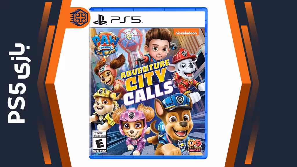 دیسک بازی Paw Patrol The Movie: Adventure City Calls – مخصوص PS5