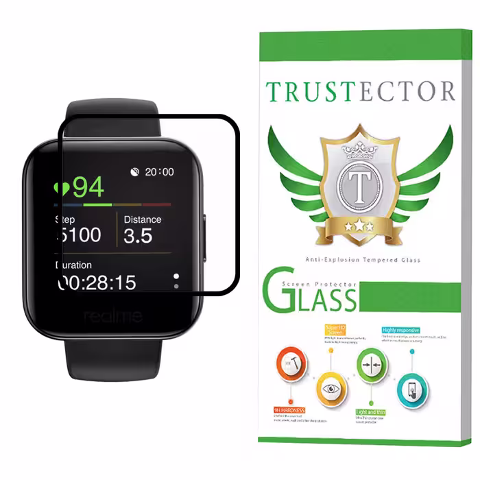 محافظ صفحه نمایش تراستکتور مدل PMTA مناسب برای ساعت هوشمند ریلمی smart watch