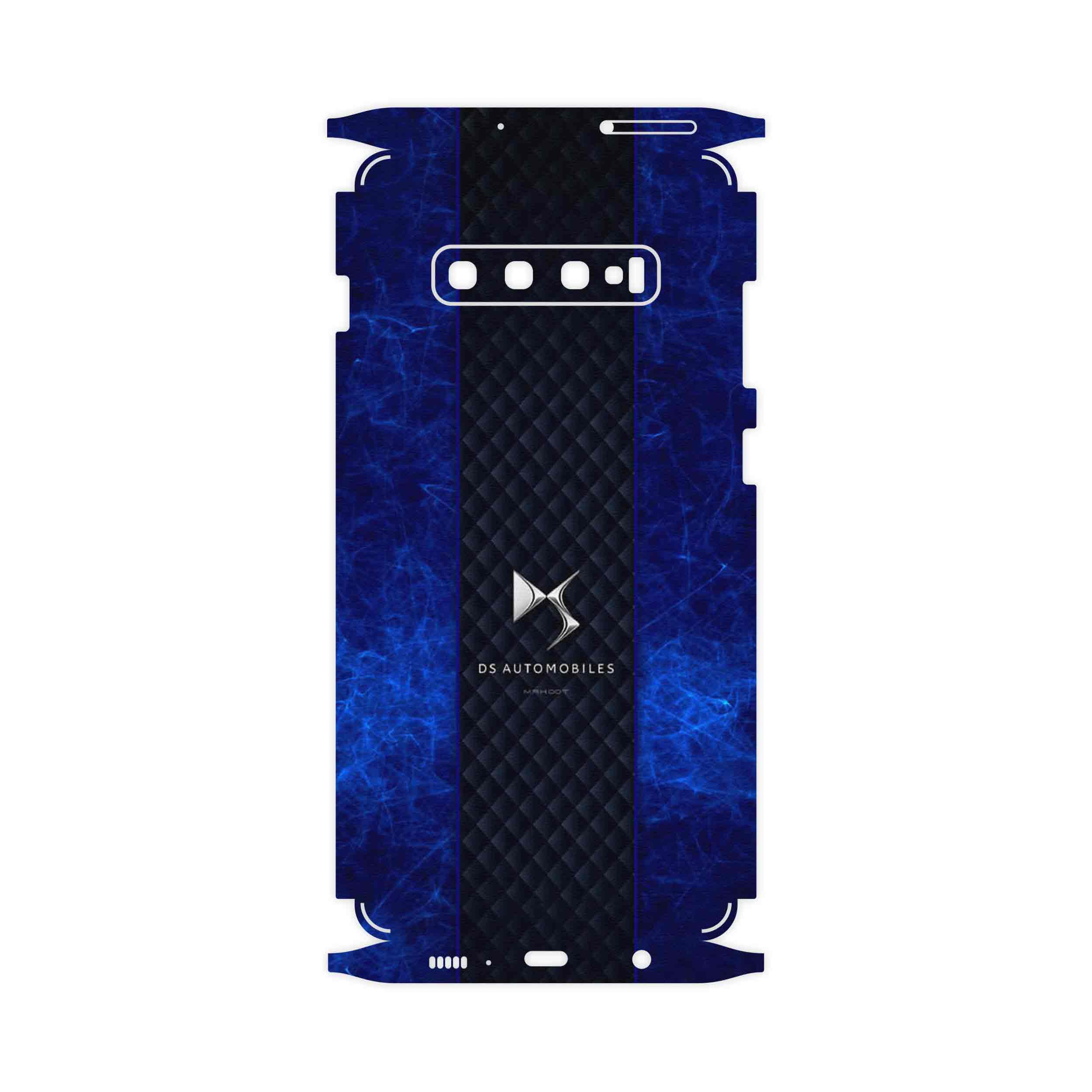 برچسب پوششی ماهوت مدل DS Automobiles-FullSkin مناسب برای گوشی موبایل سامسونگ Galaxy S10 Plus
