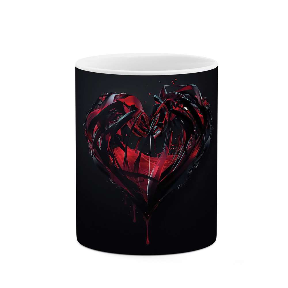 ماگ طرح قلب مدل mgs05950