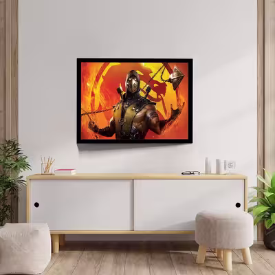 تابلو مدل mortal kombat کد F-14015
