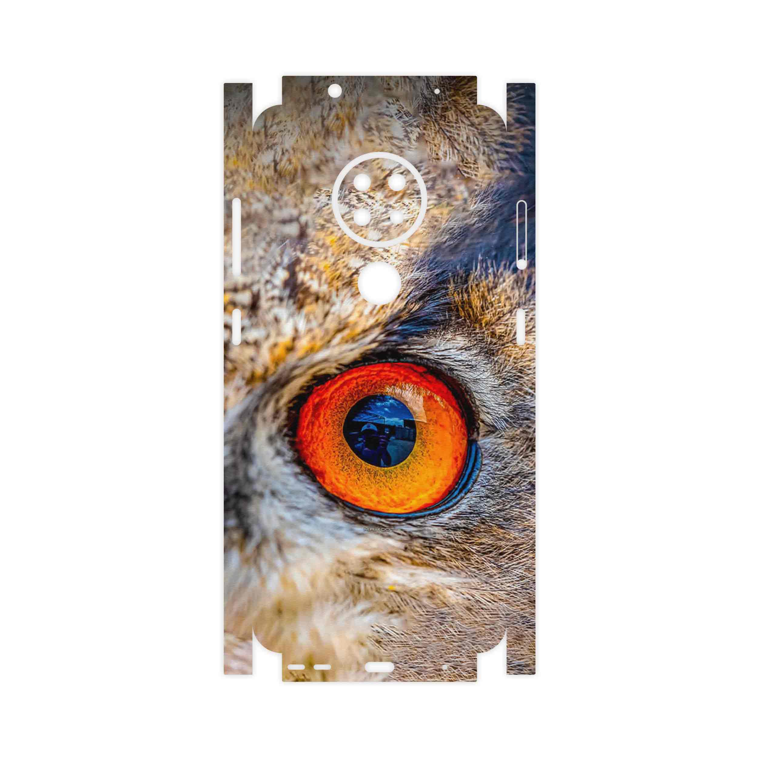 برچسب پوششی ماهوت مدل Owl eyes-FullSkin مناسب برای گوشی موبایل نوکیا 7.2