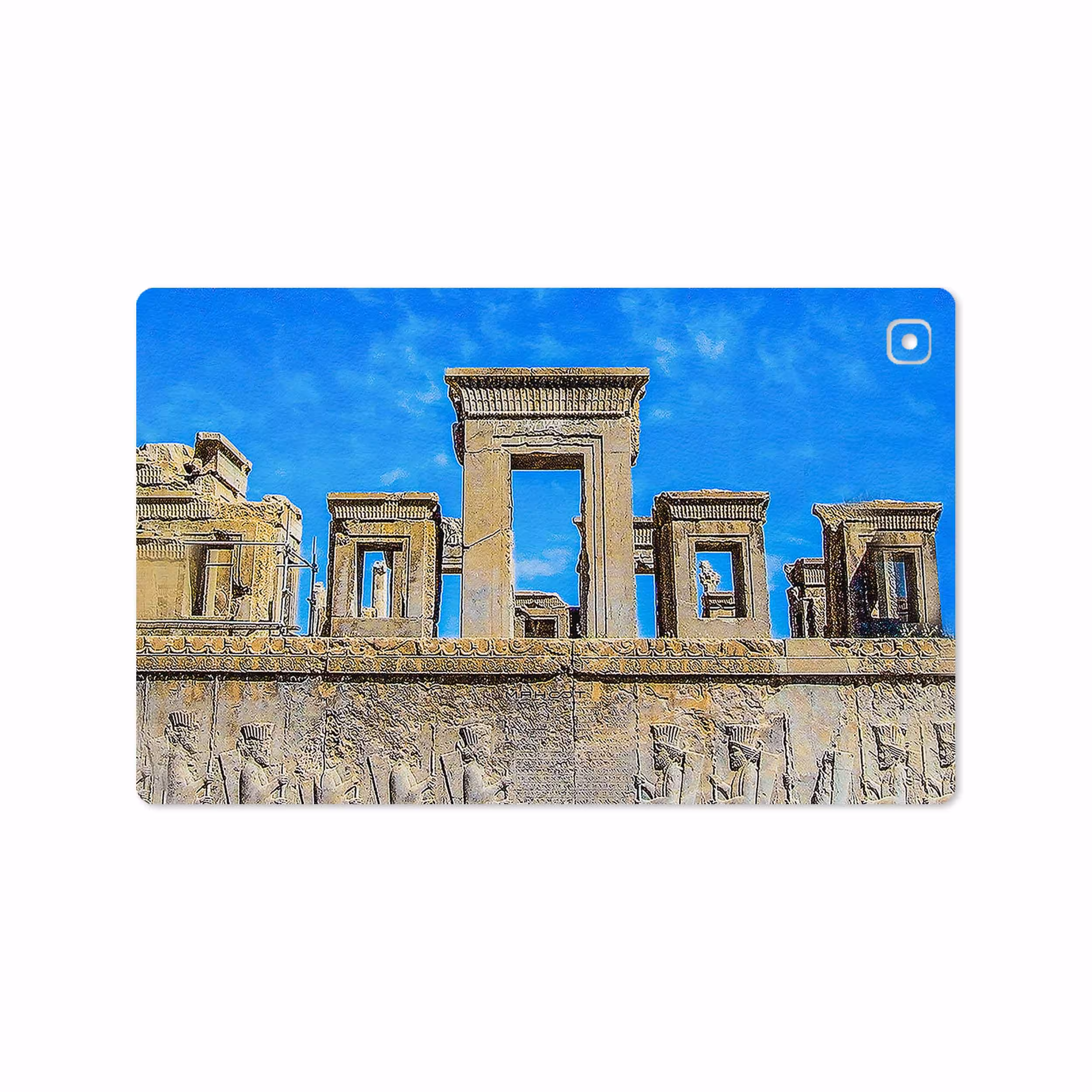 برچسب پوششی ماهوت مدل TAKHT-e-JAMSHID مناسب برای تبلت سامسونگ Galaxy Tab A7 10.4 LTE 2020 T505