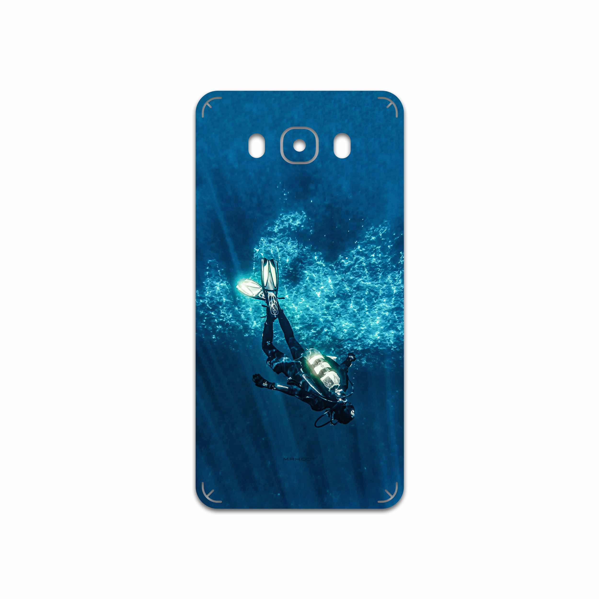 برچسب پوششی ماهوت مدل Scuba Diving مناسب برای گوشی موبایل سامسونگ Galaxy J7 2016