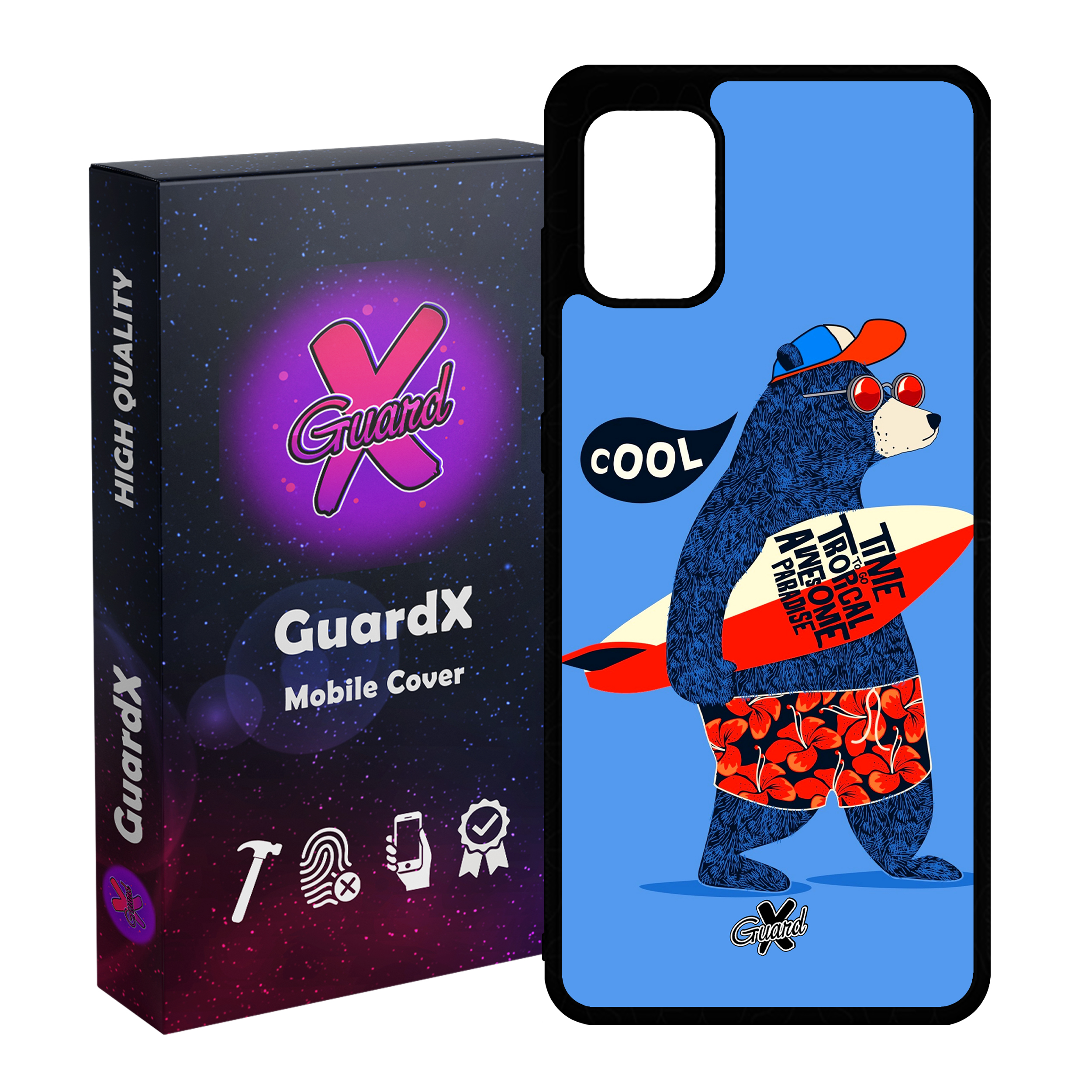 کاور گارد ایکس طرح Pet مدل Glass10220 مناسب برای گوشی موبایل سامسونگ Galaxy A51