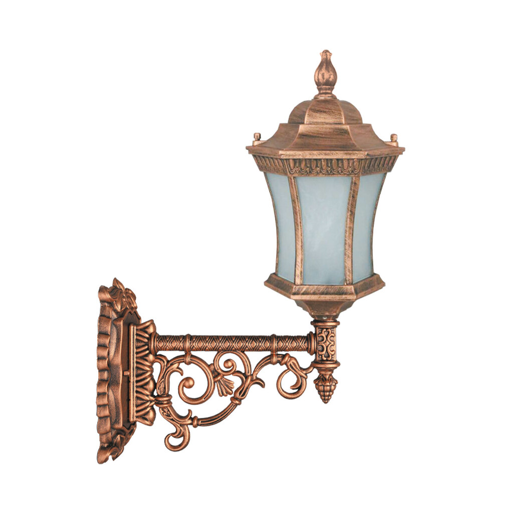 چراغ دیواری پارکی تکشیدفام مدل رابو کمرباریک کد 7805-16