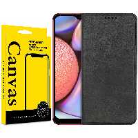 کیف کلاسوری کانواس مدل SIGNATURE مناسب برای گوشی موبایل سامسونگ Galaxy A10S