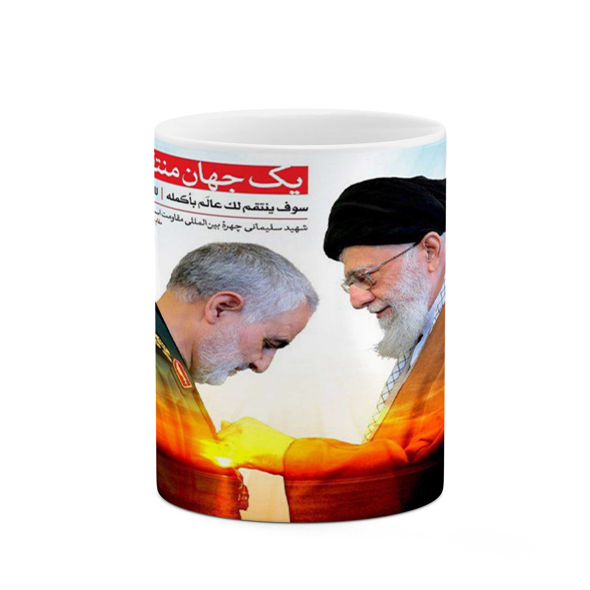 ماگ طرح سردار شهید حاج قاسم سلیمانی  مدل mgp11763