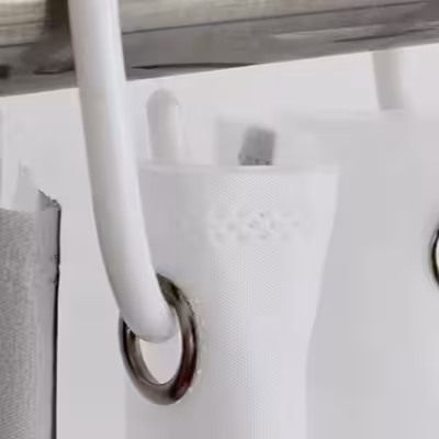 پرده حمام دلفین مدل TOR-6442 سایز 180x200 سانتی متر