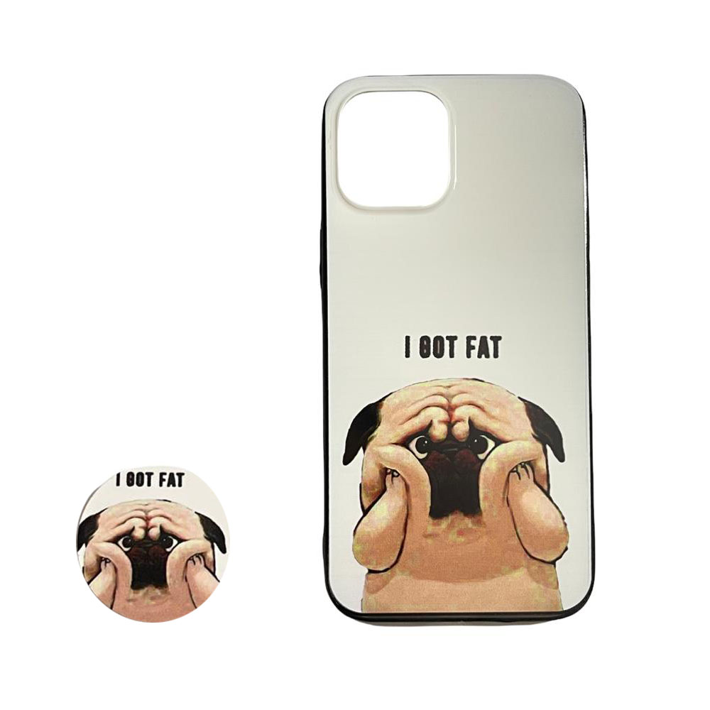 کاور طرح DOG مناسب برای گوشی موبایل اپل IPHONE 11 PRO MAX به همراه پایه نگهدارنده