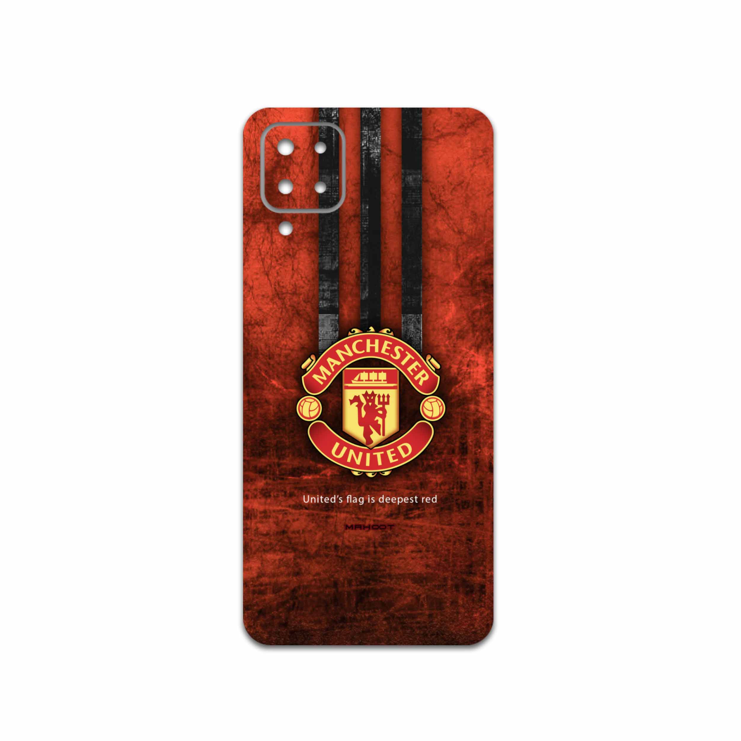 برچسب پوششی ماهوت مدل Manchester-United مناسب برای گوشی موبایل سامسونگ Galaxy M12