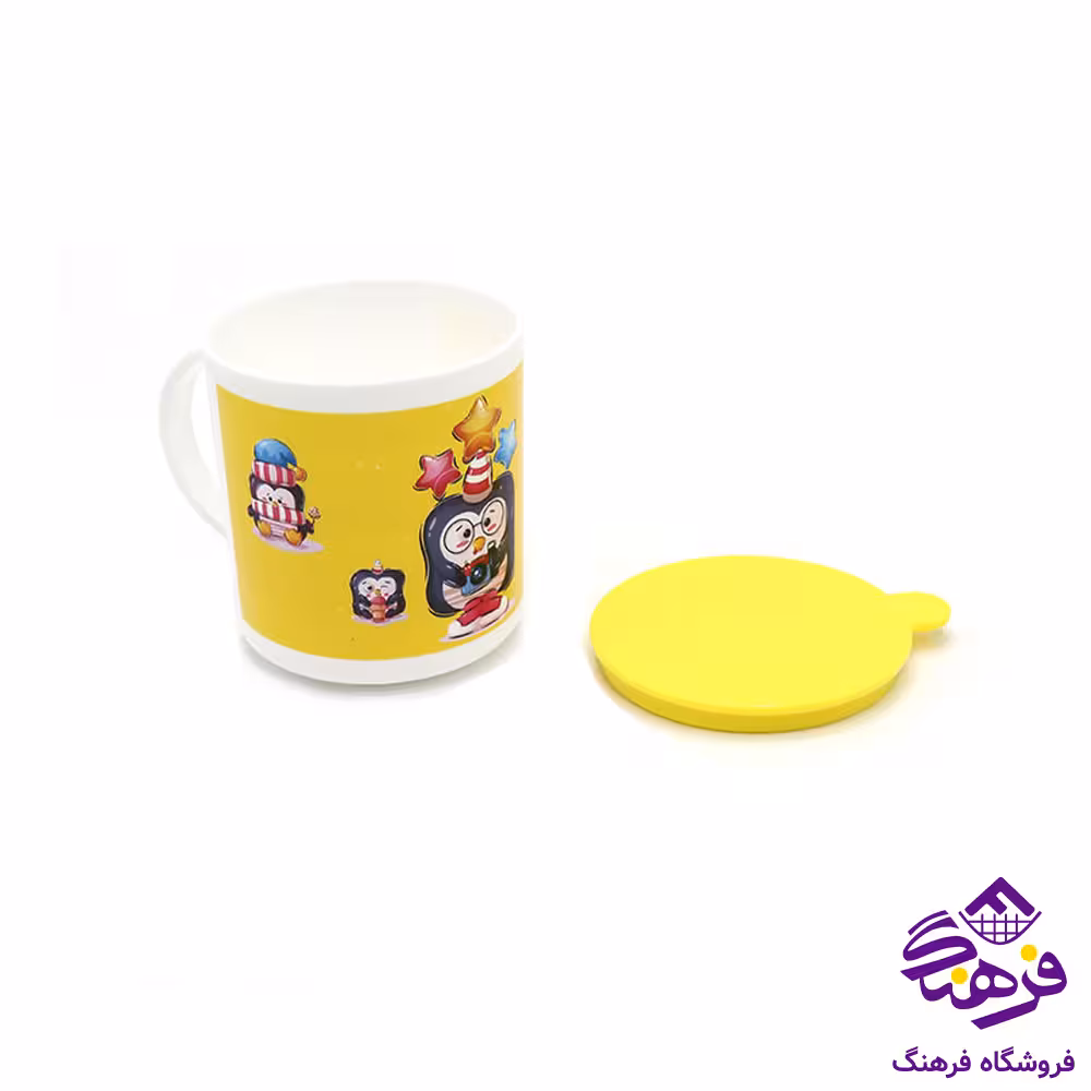 لیوان لیمون1 دسته دار اسپرت چاپدار