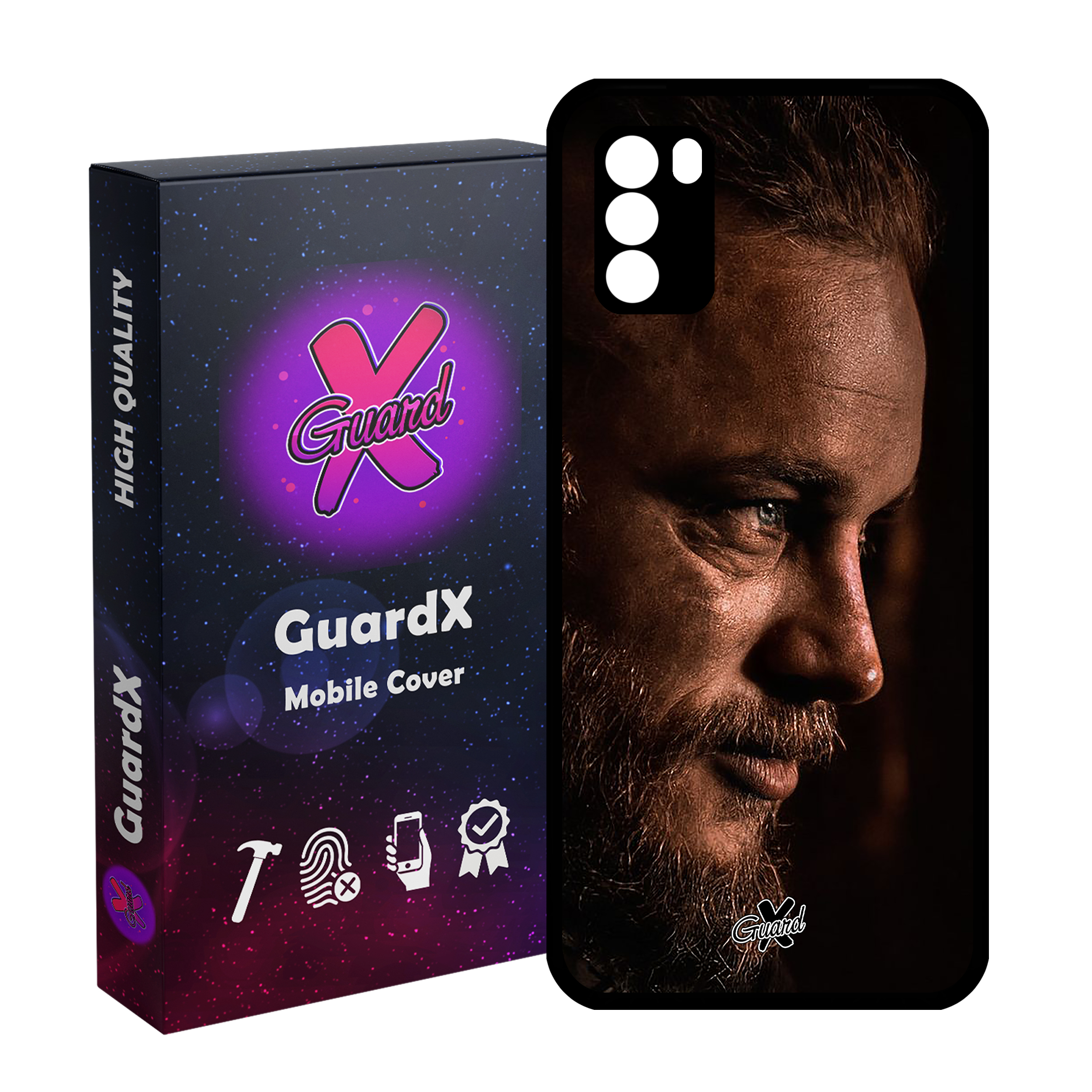 کاور گارد ایکس طرح Ragnar مدل Glass10420 مناسب برای گوشی موبایل شیائومی Poco M3