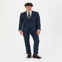 کت و شلوار مردانه سرمه ای پیرکاردین