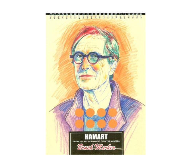 دفتر طراحی براش مارکر A4 (سیمی)