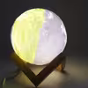 چراغ خواب طرح کره ماه مدل 3D Moon کد 002