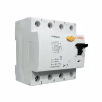 کلید محافظ جان 40 آمپر سه پل + نول کانل کد 40A-6KA-3P+N