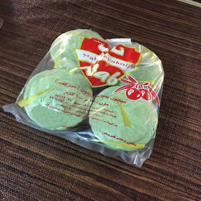 صابون مو سر ناب توکلی مدل ZEYTOUN وزن 250 گرم بسته 4 عددی