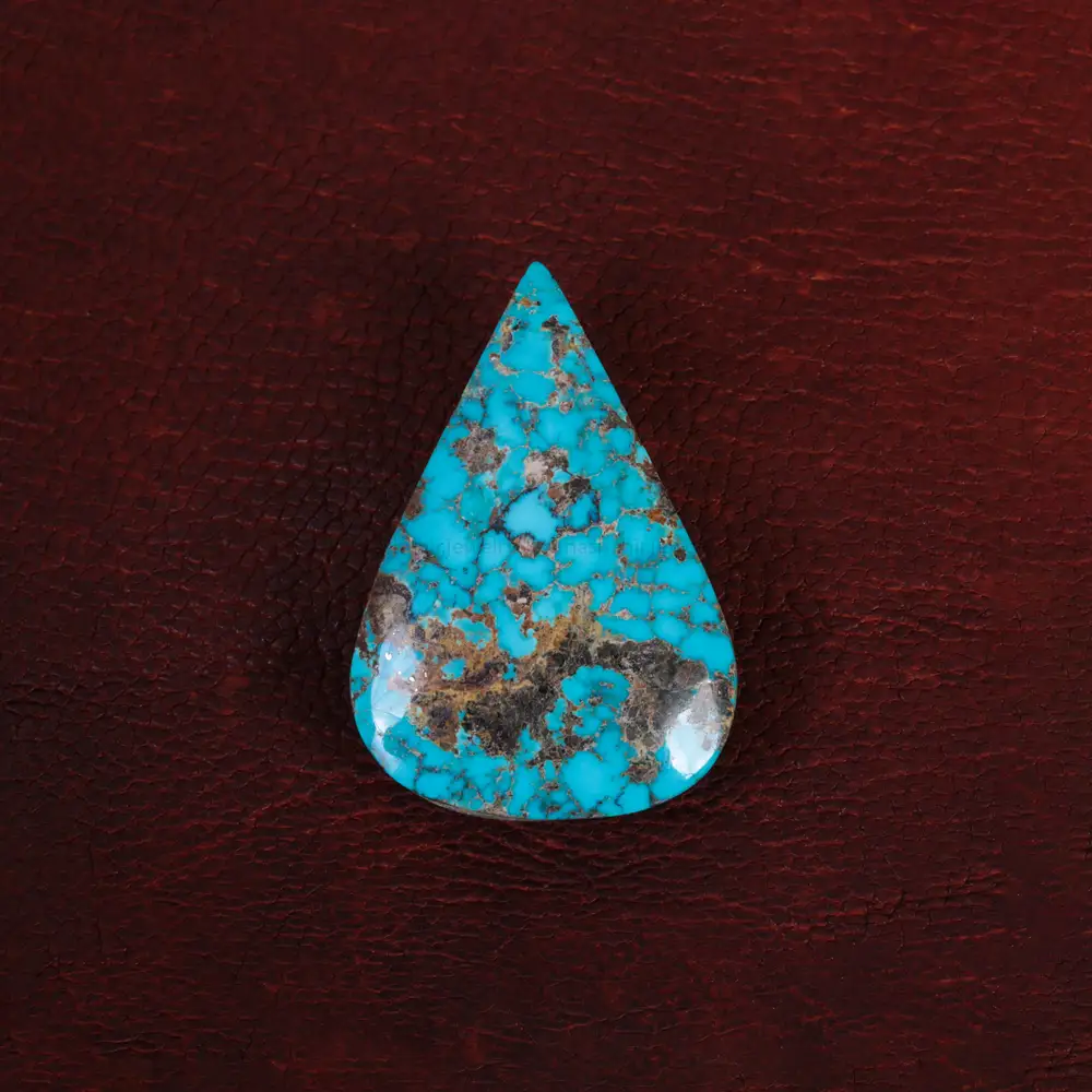 نگین فیروزه شجری کد 15296 - جواهری مشاهیر