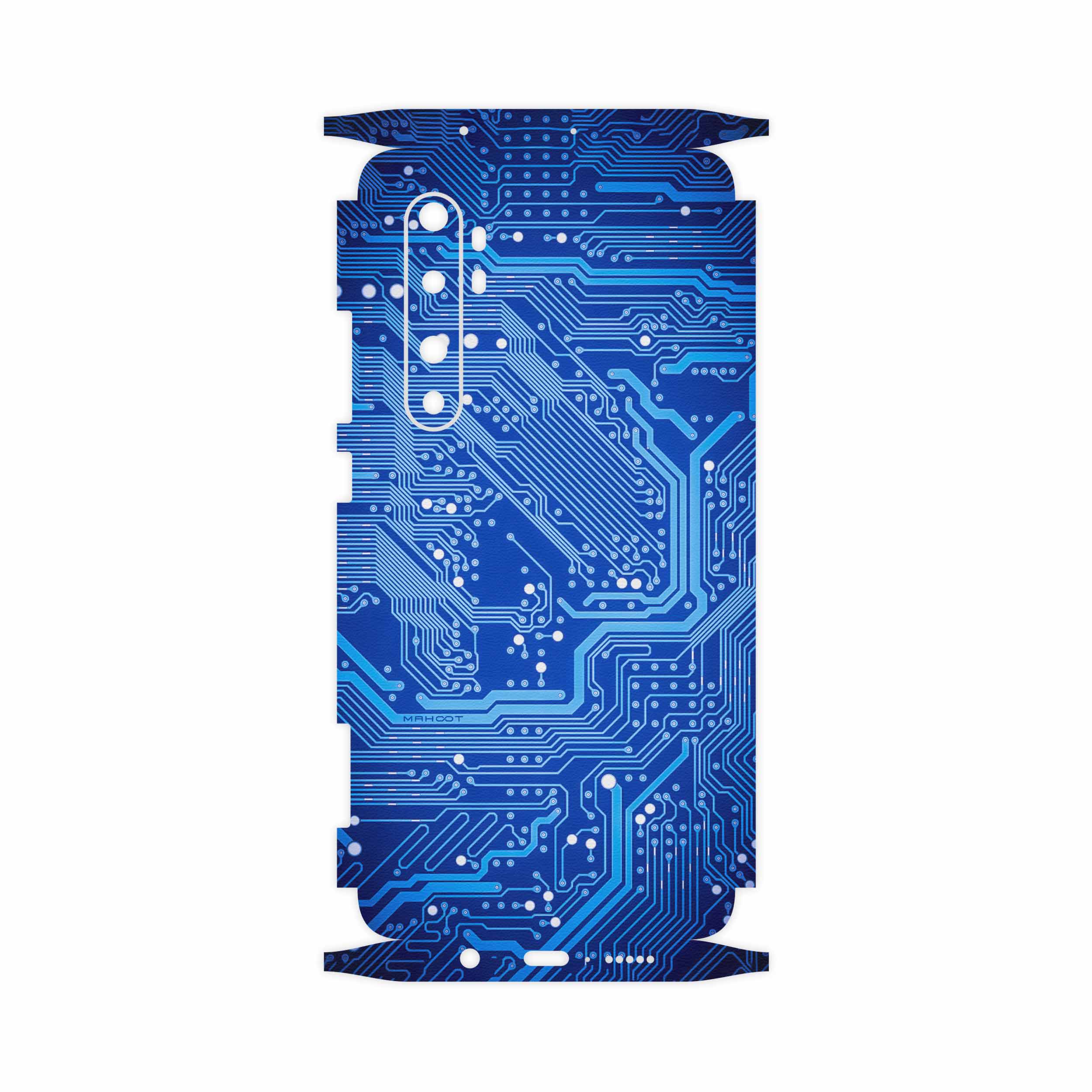 برچسب پوششی ماهوت مدل Blue Printed Circuit Board-FullSkin مناسب برای گوشی موبایل شیائومی Mi Note 10 Lite