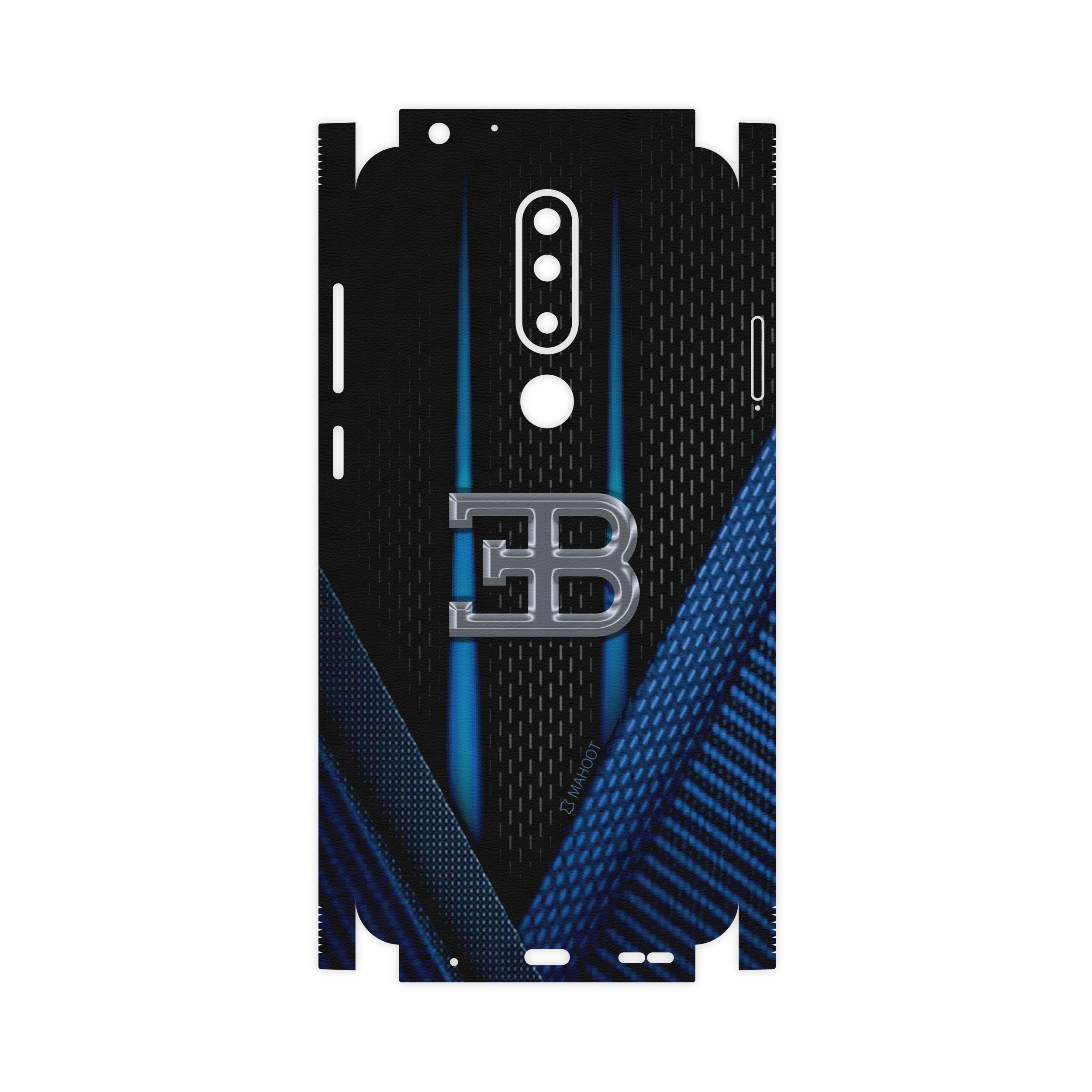 برچسب پوششی ماهوت مدل BUGATTI-FullSkin مناسب برای گوشی موبایل نوکیا 5.1 Plus