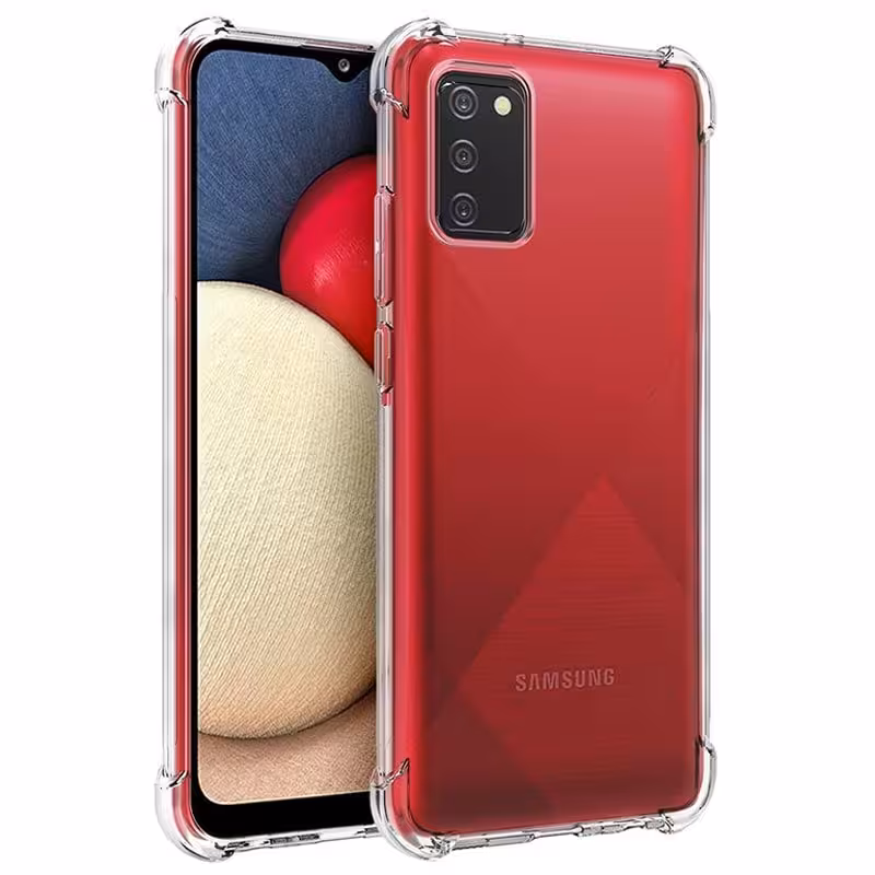 گارد موبایل Samsung Galaxy A02S مدل تمام شفاف کپسول دار