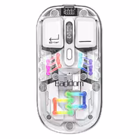 ماوس بی سیم شفاف ارلدام KM16