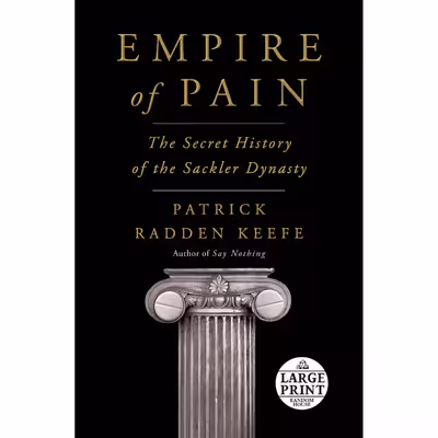 کتاب Empire of Pain اثر Patrick Radden Keefe انتشارات ‎ Doubleday