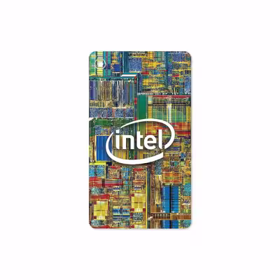 برچسب پوششی ماهوت مدل Intel Brand مناسب برای تبلت لنوو Tab M7 2019