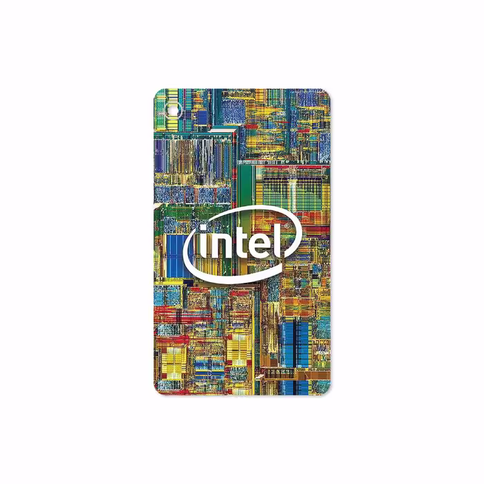 برچسب پوششی ماهوت مدل Intel Brand مناسب برای تبلت لنوو Tab M7 2019