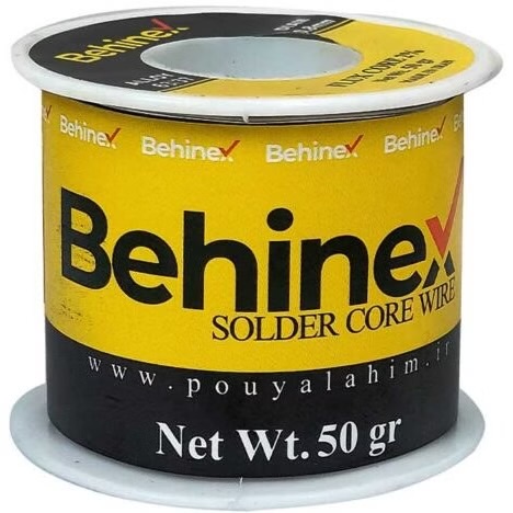 سیم لحیم بهینکس 50 گرم با قطر 008MM